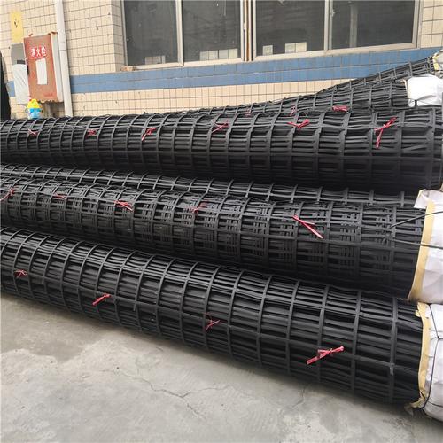 现货双向加钢丝钢塑土工格栅80kn常年加工路基加筋钢塑土工格栅